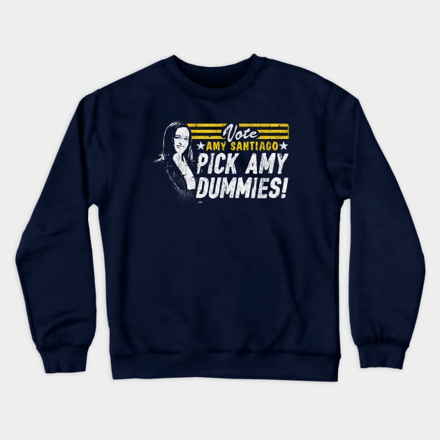 Vote Amy Dummies Crewneck Sweatshirt by huckblade